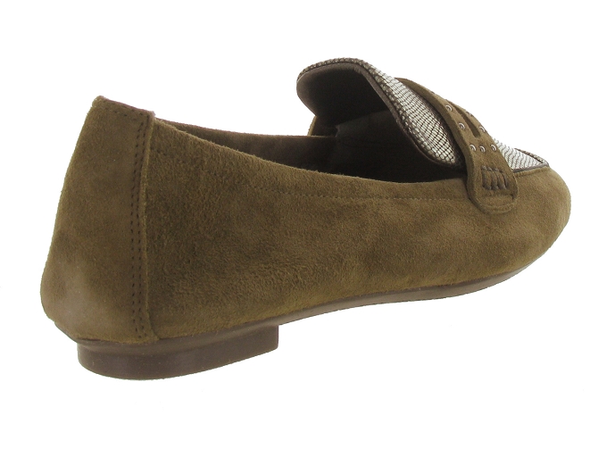 mocassins - Elégant - femme - Nubuck - Beige - Reqins5443701_5