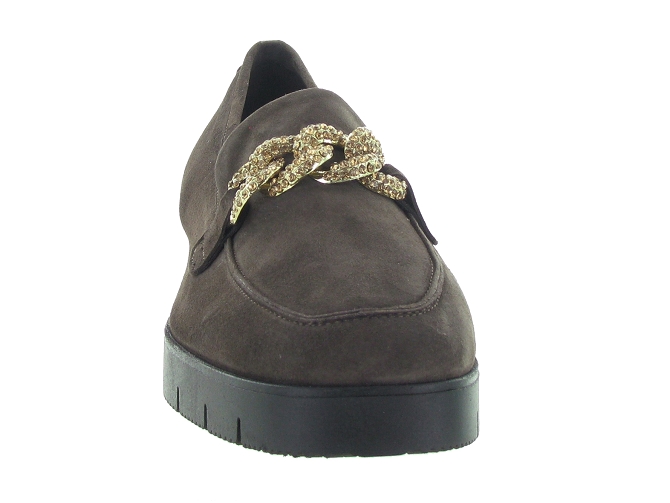 mocassins - Compensé - femme - Nubuck - Marron - Reqins5443802_3