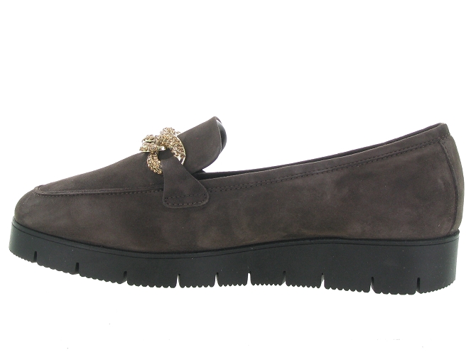 mocassins - Compensé - femme - Nubuck - Marron - Reqins5443802_4