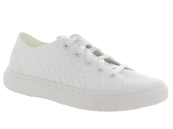 baskets et sneakers - Confort - femme - Toile Jean - Blanc - Ugg australia