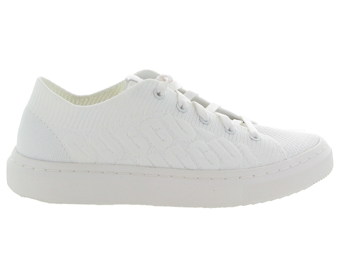 baskets et sneakers - Confort - femme - Toile Jean - Blanc - Ugg australia5447101_2