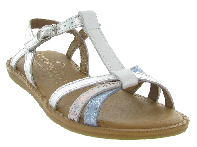 sandales et nu pieds -  - junior fille - Cuir - Bleu - Bellamy5464301_3