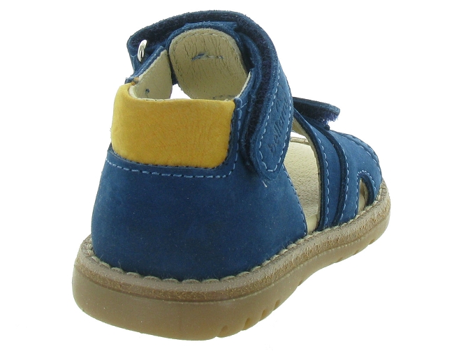 sandales et nu pieds -  - bebe garcon - Cuir - Bleu - Bellamy5465701_5