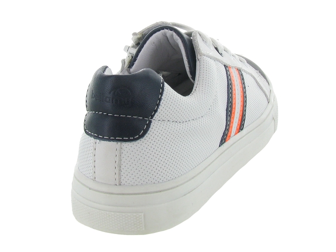 chaussures a scratch -  - junior garcon - Cuir - Bleu - Bellamy5466401_5