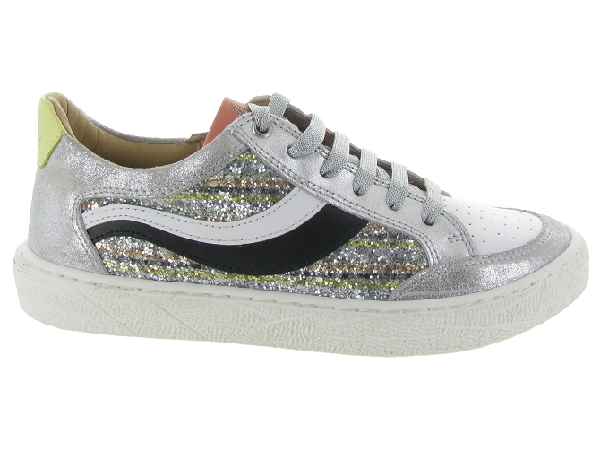 Adolie baskets et sneakers willo lo waves argent5468901_2