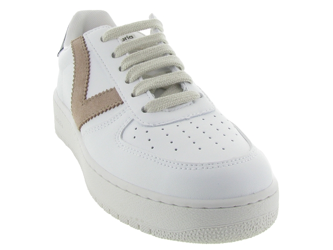 baskets et sneakers - Confort - femme - Cuir - Blanc - Victoria5480303_3