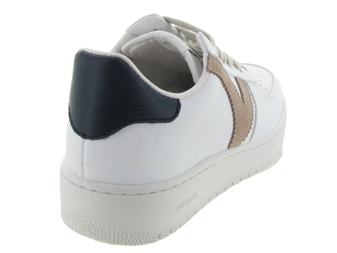 baskets et sneakers - Confort - femme - Cuir - Blanc - Victoria5480303_5