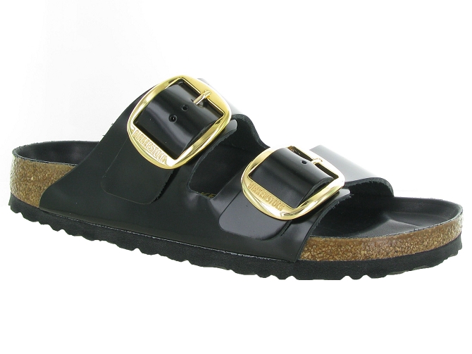 sandales et nu pieds - Mule Sabot - femme - Cuir - Noir - Birkenstock