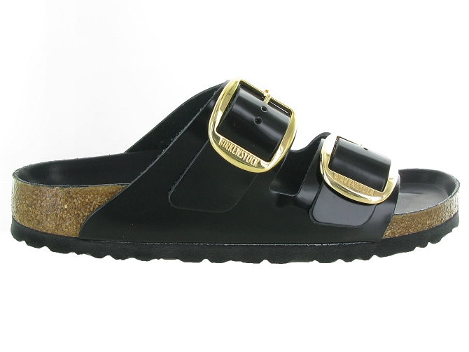 sandales et nu pieds - Mule Sabot - femme - Cuir - Noir - Birkenstock5483305_2