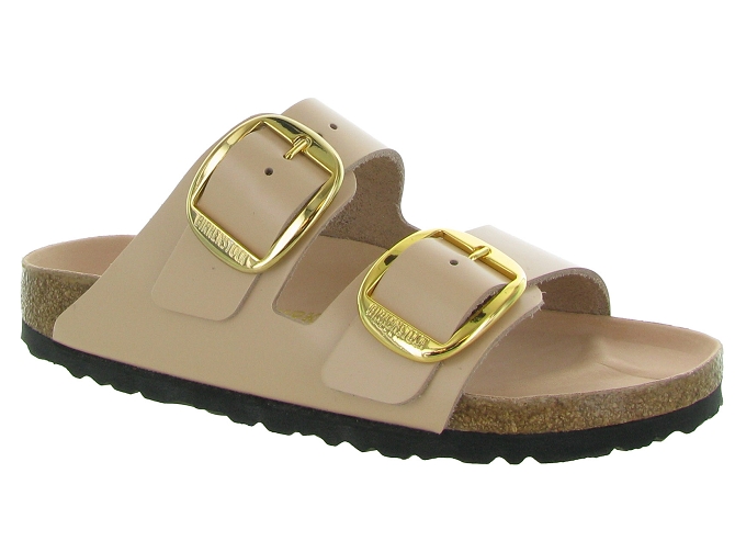 sandales et nu pieds - Mule Sabot - femme - Cuir - Rose - Birkenstock