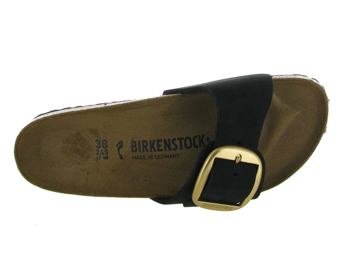 Birkenstock sandales et nu pieds madrid big buckle noir5483407_3