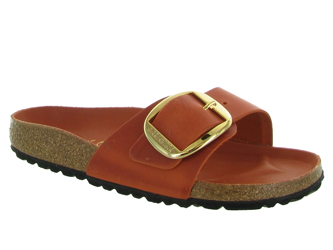 sandales et nu pieds - Mule Sabot - femme - Synthétique - Orange - Birkenstock