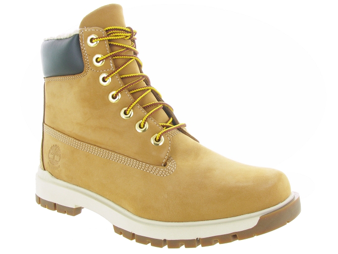 bottines et boots - Casual  - homme - Nubuck - Jaune - Timberland