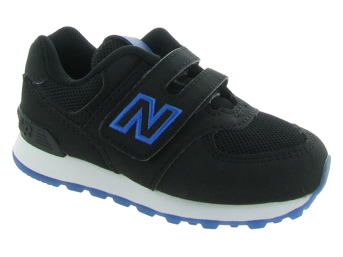 baskets et sneakers -  - junior fille - Toile Jean - Noir - New balance