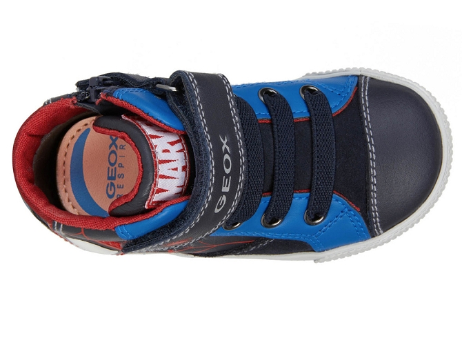 baskets et sneakers -  - bebe garcon - Cuir - Bleu - Geox5512701_3