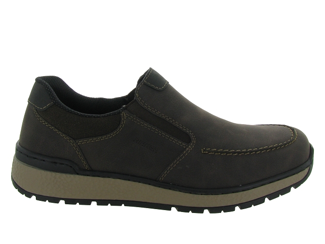 mocassins - Elégant - homme - Synthétique - Marron - Rieker5518201_2