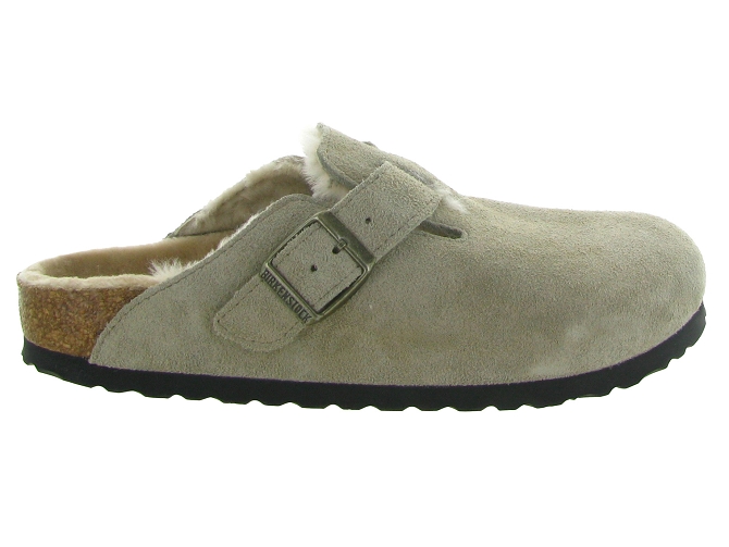 chaussons et pantoufles - Mules Sabots - femme - Nubuck - Beige - Birkenstock5523805_2