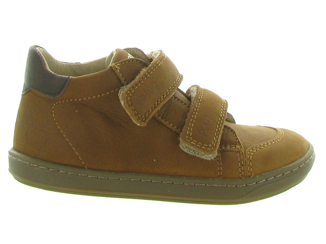 chaussures bebe du 18 au 27 - Semelle souple - bebe garcon - Cuir - Marron - Shoo pom5527901_2