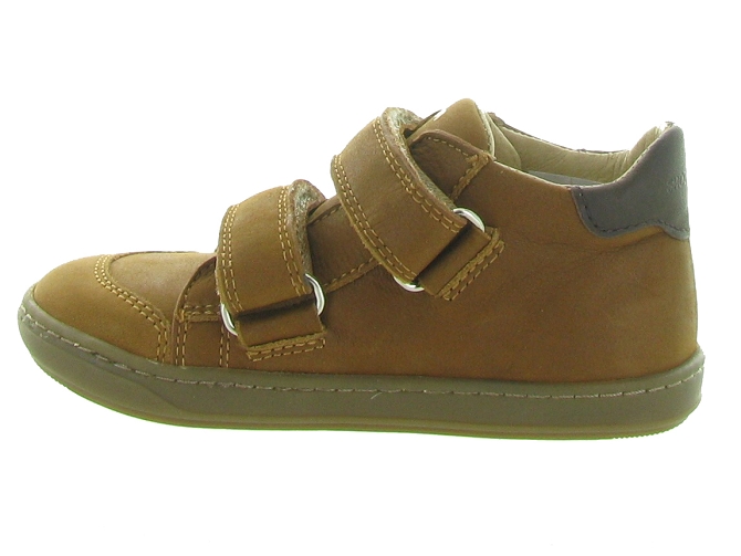 chaussures bebe du 18 au 27 - Semelle souple - bebe garcon - Cuir - Marron - Shoo pom5527901_4