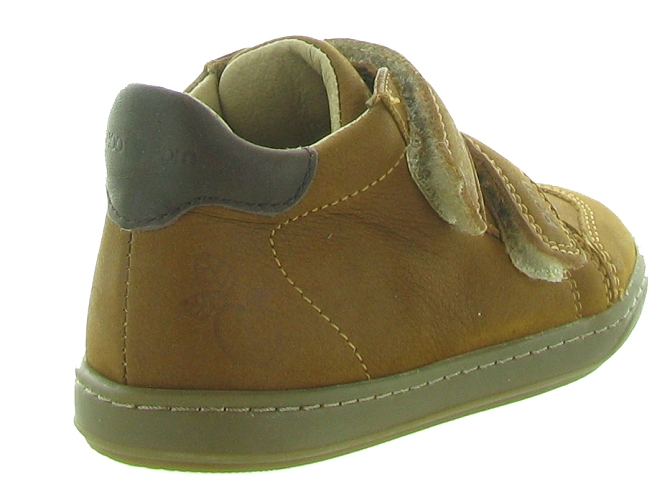 chaussures bebe du 18 au 27 - Semelle souple - bebe garcon - Cuir - Marron - Shoo pom5527901_5