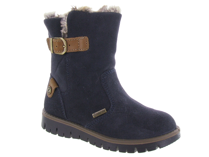 bottines et boots -  - junior fille - Nubuck - Bleu - Primigi