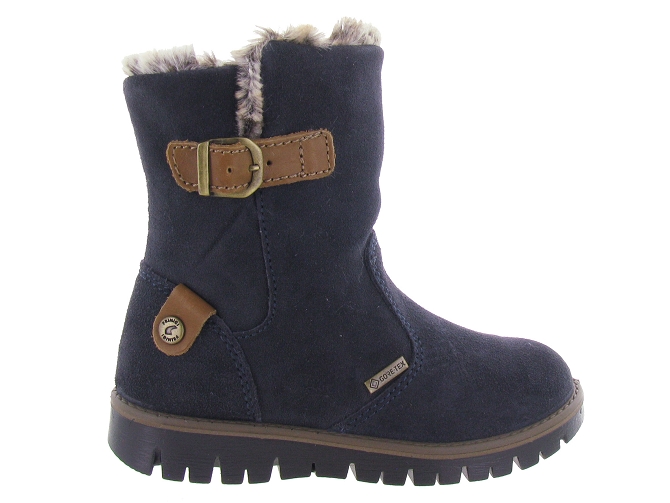 bottines et boots -  - junior fille - Nubuck - Bleu - Primigi5534201_2