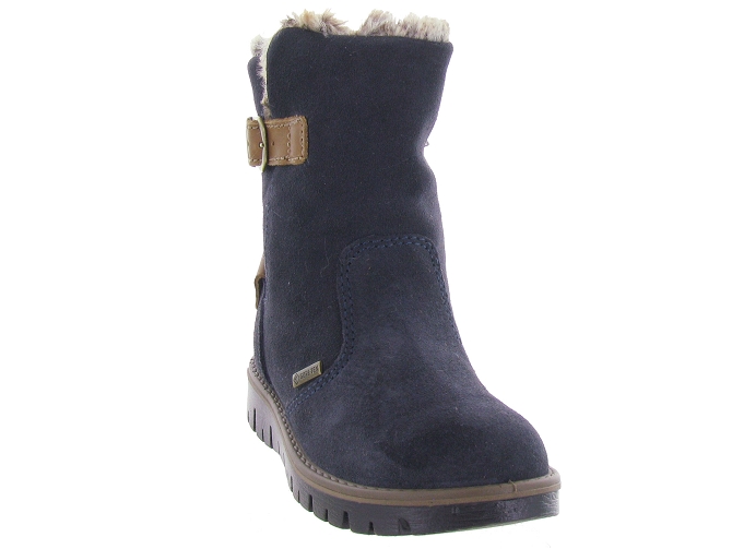 bottines et boots -  - junior fille - Nubuck - Bleu - Primigi5534201_3