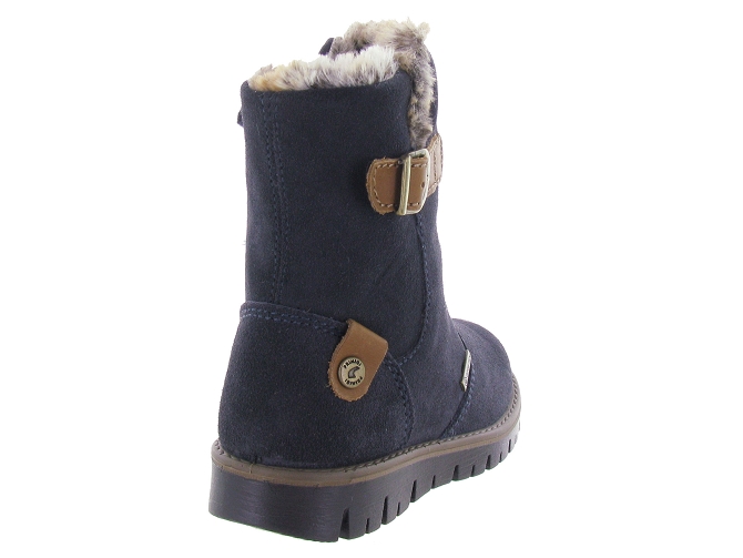 bottines et boots -  - junior fille - Nubuck - Bleu - Primigi5534201_5