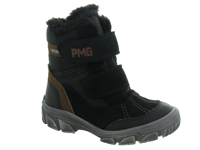 apres ski bottes fourrees -  - junior garcon - Nubuck - Noir - Primigi