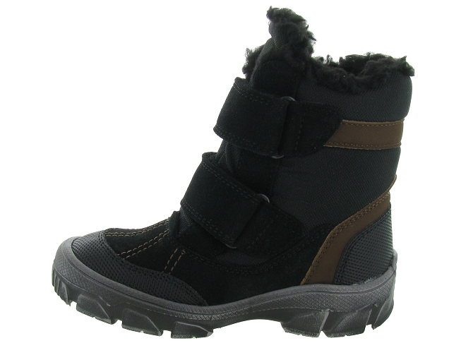 apres ski bottes fourrees -  - junior garcon - Nubuck - Noir - Primigi5534901_4