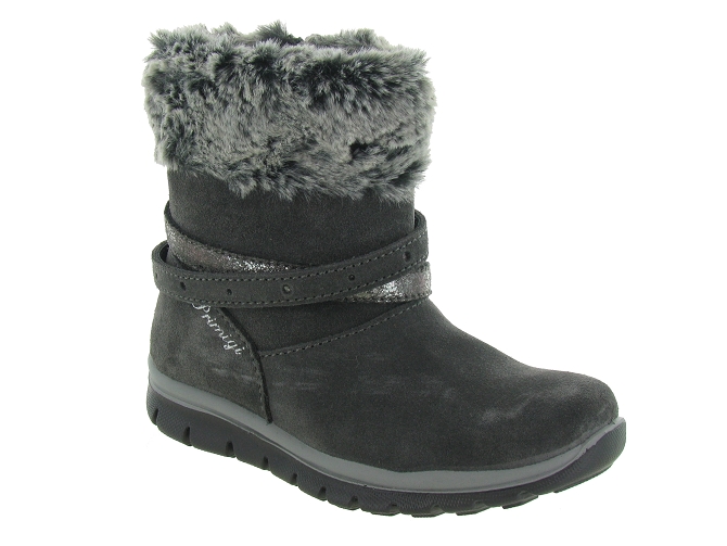 bottines et boots -  - junior fille - Nubuck - Gris - Primigi