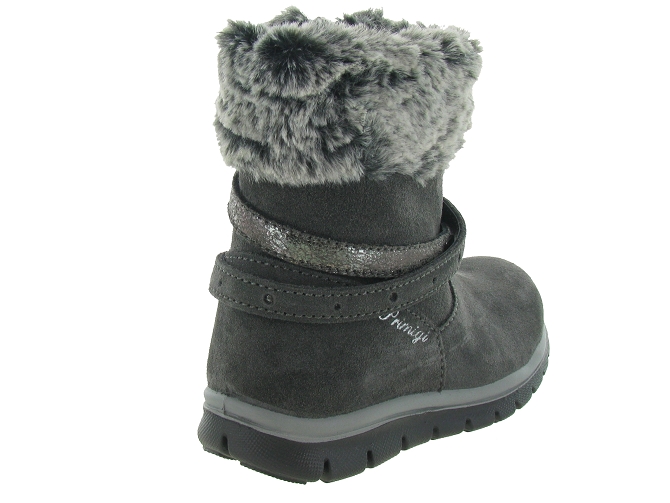 bottines et boots -  - junior fille - Nubuck - Gris - Primigi5535401_5