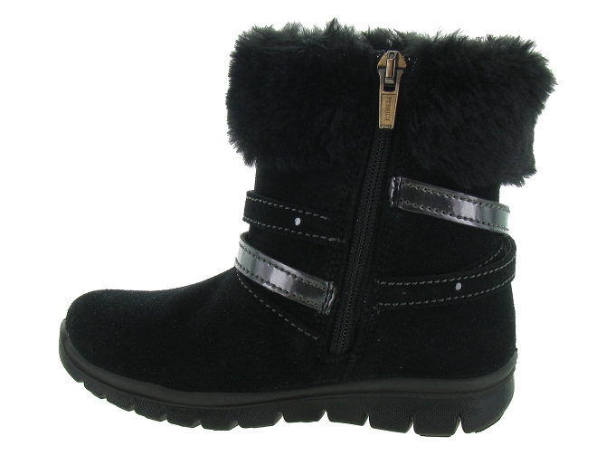 bottines et boots -  - junior fille - Nubuck - Noir - Primigi5535402_4