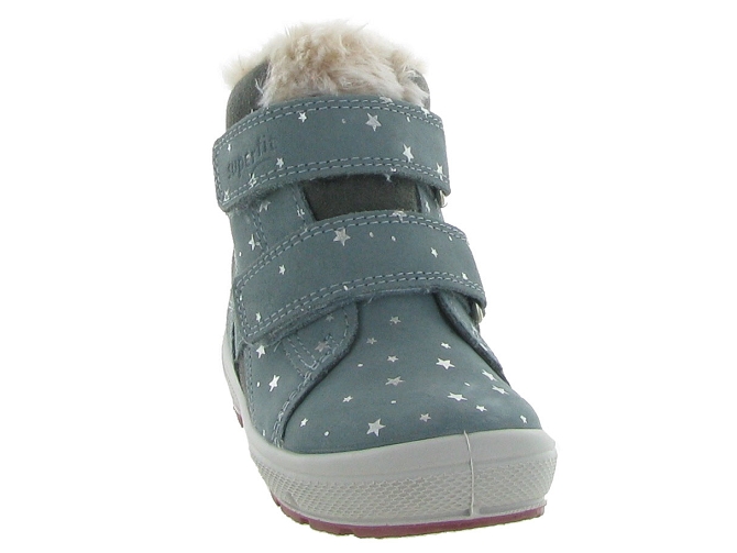 apres ski bottes fourrees -  - bebe fille - Cuir - Bleu - Superfit5535802_3