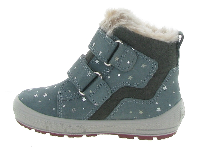 apres ski bottes fourrees -  - bebe fille - Cuir - Bleu - Superfit5535802_4