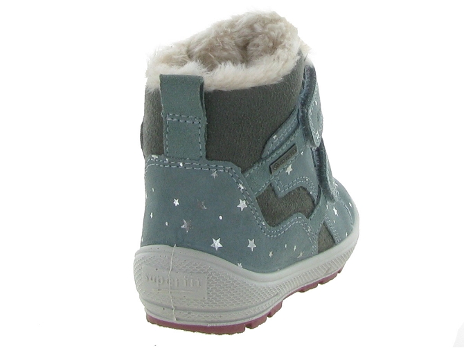 apres ski bottes fourrees -  - bebe fille - Cuir - Bleu - Superfit5535802_5