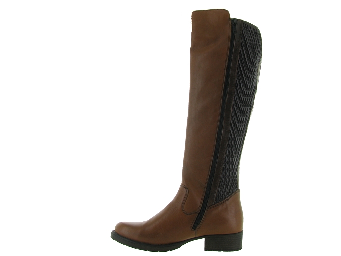 bottes - Cavalières - femme - Synthétique - Marron - Rieker5541601_4