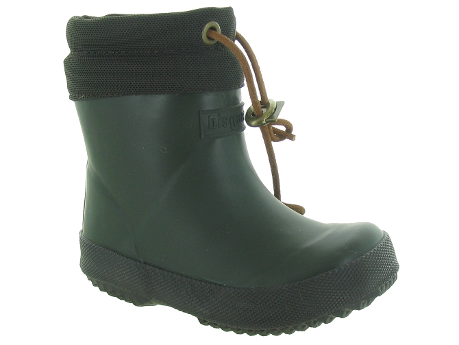 bottes de pluie -  - bebe garcon - Caoutchouc - Vert - Bisgaard