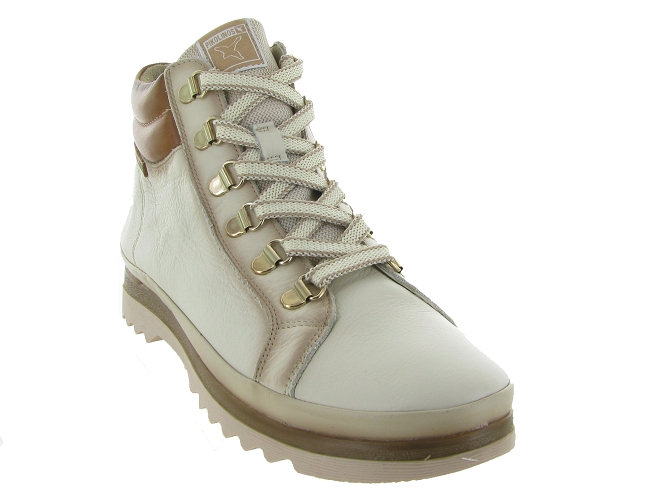 chaussures a lacets - Lacets détente - femme - Cuir - Beige - Pikolinos5546101_3