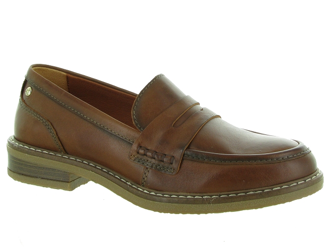 mocassins - Elégant - femme - Cuir - Marron - Pikolinos