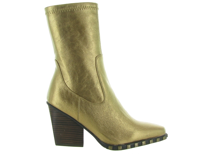 bottines et boots - Santiag - femme - Synthétique - Beige - Noa harmon5548402_2