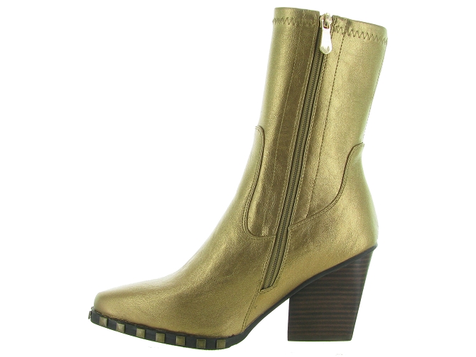 bottines et boots - Santiag - femme - Synthétique - Beige - Noa harmon5548402_4