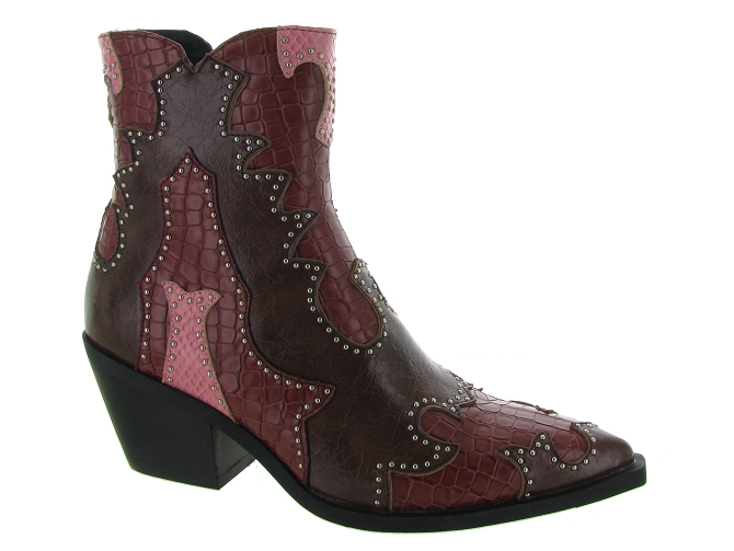 Noa harmon bottines et boots miranda bordeaux