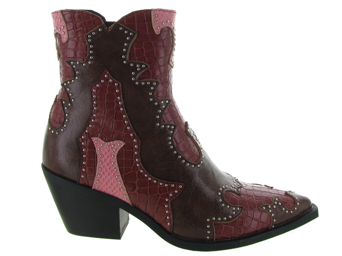 Noa harmon bottines et boots miranda bordeaux5548502_2