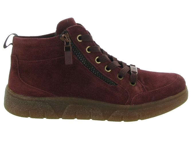 chaussures a lacets - Lacets détente - femme - Cuir - Rouge - Ara5549404_2