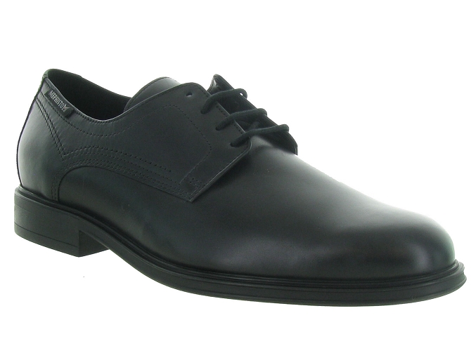 chaussures a lacets - Cérémonie - homme - Cuir - Noir - Mephisto