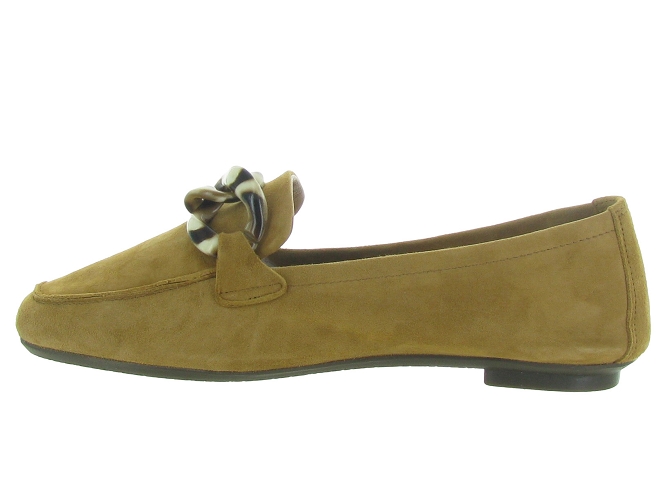 mocassins - Elégant - femme - Nubuck - Marron - Reqins5554001_4