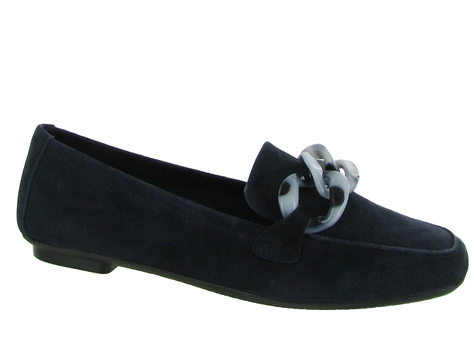 mocassins - Elégant - femme - Nubuck - Bleu - Reqins