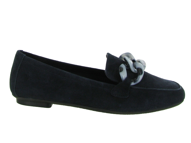 mocassins - Elégant - femme - Nubuck - Bleu - Reqins5554004_2