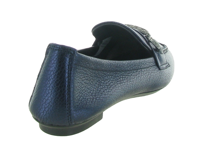 mocassins - Elégant - femme - Nubuck - Bleu Marine - Reqins5554102_5